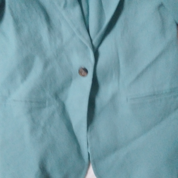 Sag Harbor Green Blazer Lightweight Suit Jacket - Picture 3 of 10